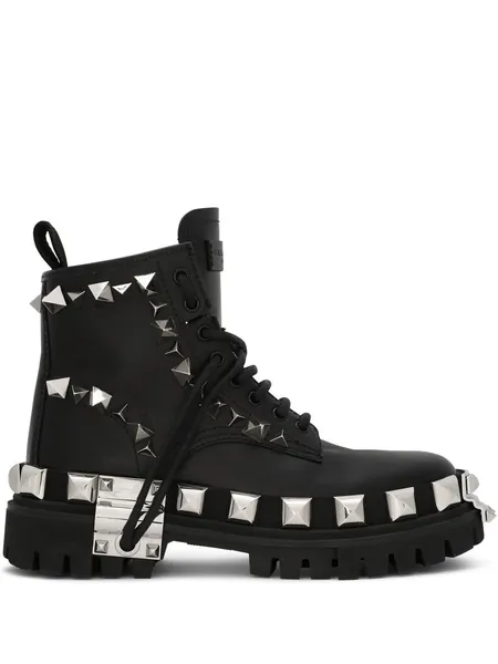 Dolce&Gabbana studded leather boots