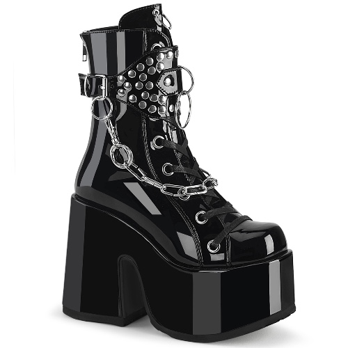 CAMEL-65 Pleaser Blk Patent | bootky.pl