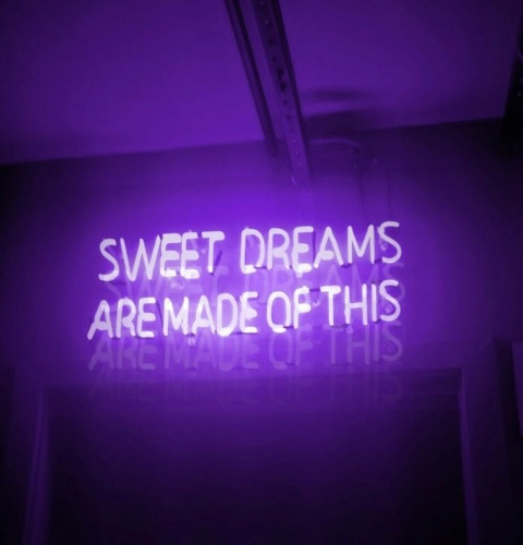 For my dreams