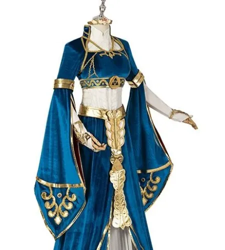 The Legend Of Zelda Breath Of The Wild Princess Zelda Halloween Cosplay Costume Princess Outfit Full Set - Magic Wardrobes