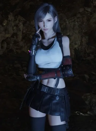 Tifa Cosplay w/ Wig