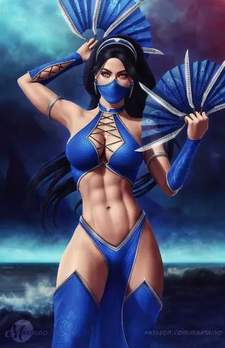 Kitana w/ Fans (Mortal Combat)