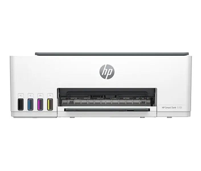 HP Smart Tank 5105 Imprimante tout en un - Jet d'encre couleur (Photocopie, Scan, Impression, A4, HP Smart, AirPrint, Wifi)