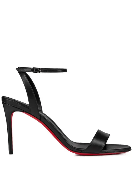 Loubigirl 85mm leather sandals 