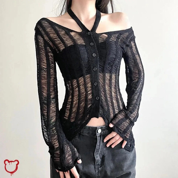 Dark Horse Black Sweater