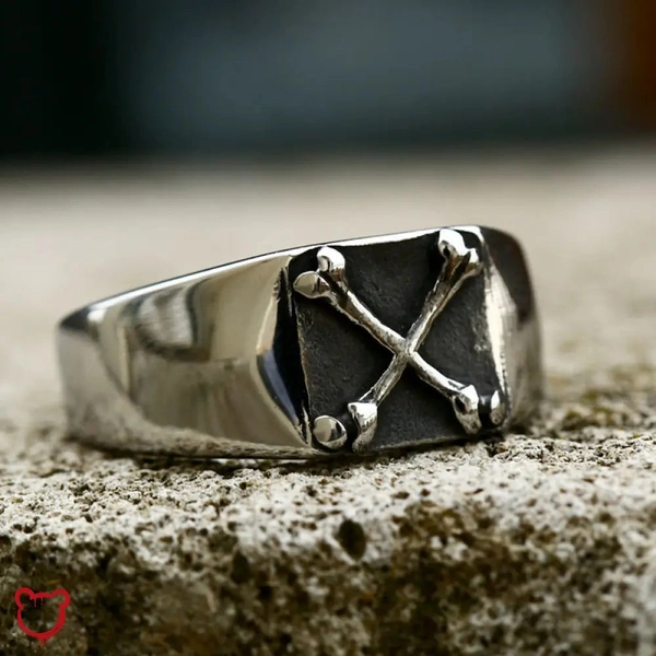 Steel Gothic Viking Ring