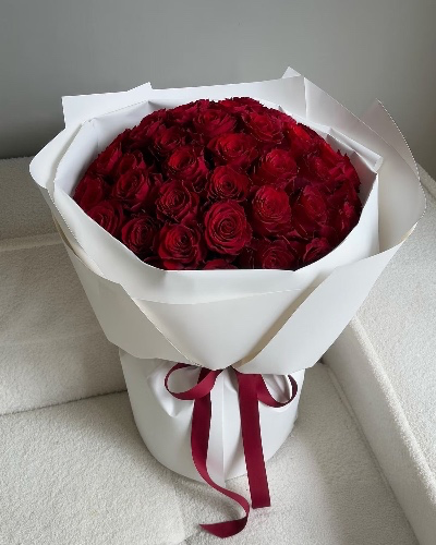50 rose rosse 