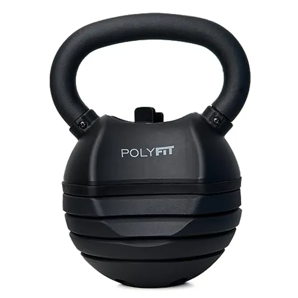 Polyfit Adjustable Kettlebell - Kettlebell Weights Set for Home Gym