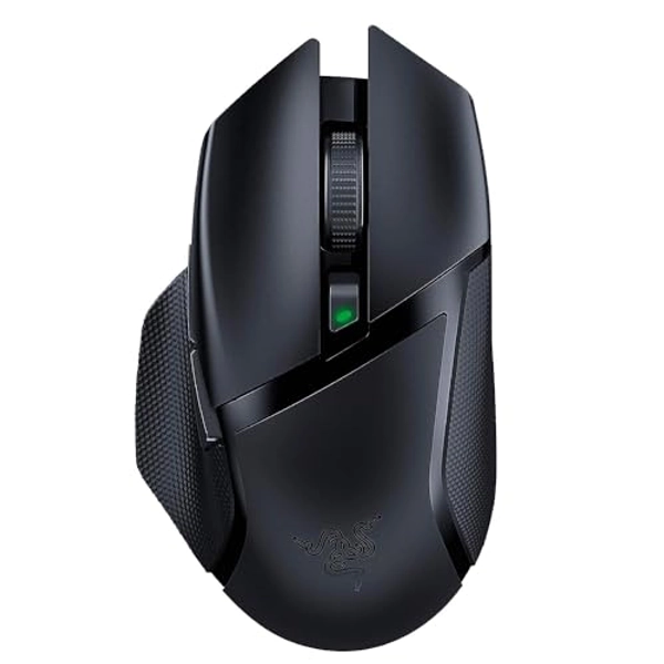 Razer Basilisk X HyperSpeed Wireless Gaming Mouse: Bluetooth & Wireless Compatible, 16K DPI Optical Sensor, 6 Programmable Buttons, 450 Hr Battery, Classic Black