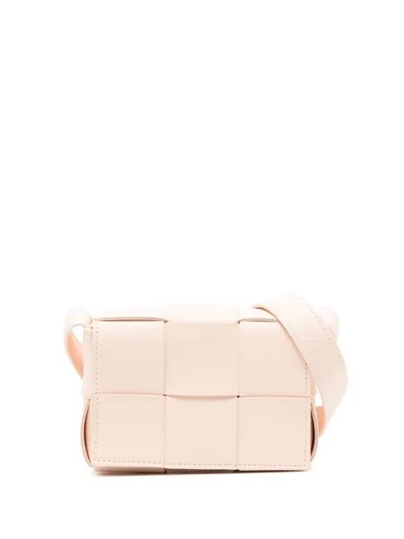 Maxi Intrecciato Cassette crossbody bag