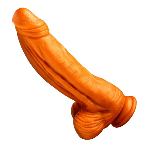 Realistic Huge Monster Silicone Dildo Penis with Strong Suction Cup 9.84"G Spot Cock with Lifelike Glans Skin Texture Adult Sex Toys for Male Female Masturbation