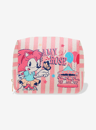 Sonic the Hedgehog Amy Rose Circus Cosmetic Bag