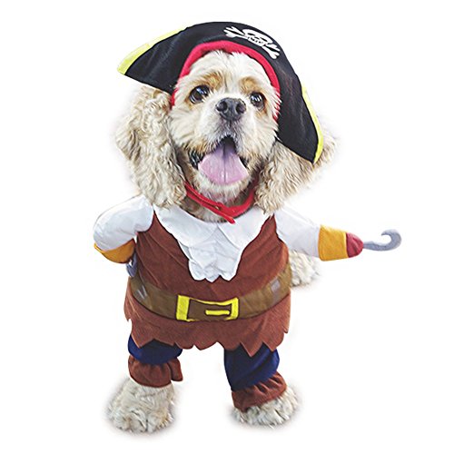 NACOCO Pet Dog Costume Pirates of The Caribbean Style (XS) - XS (Pack of 1)