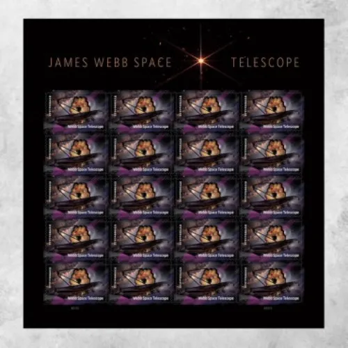 James Webb Space Telescope Stamps