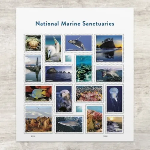 National Marine Sanctuaries Stamps