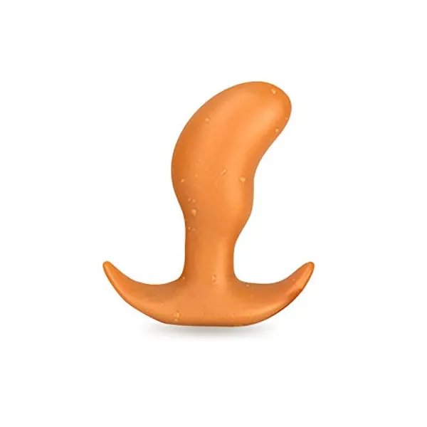 Super Soft Anal Plug, Sex Factory Flexible Liquid Silicone Butt Plug Prostate Massage G-spot Dildo Anal Trainer Kit for Beginner Advanced Players (M)