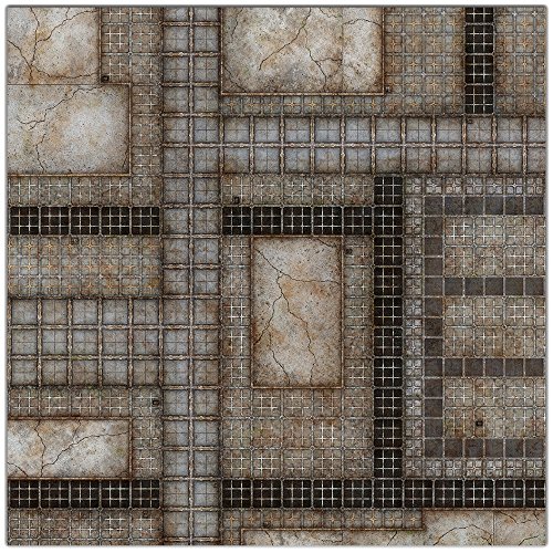 Industrial Sector Wargaming – 36x36 Inch Tabletop Mat (13+)