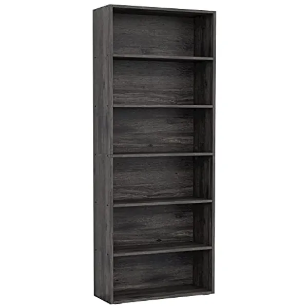 IRONCK Bookshelves and Bookcases Floor Standing 6 Tier Display Storage Shelves 70in Tall Bookcase Home Decor Furniture for Home Office, Living Room, Bed Room
