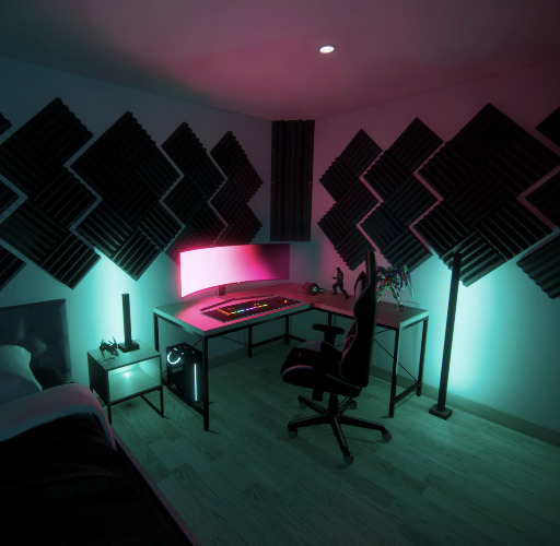 Acoustic Foam Panels For Streaming - Eliminate Echoes And Get Better Sound Clarity