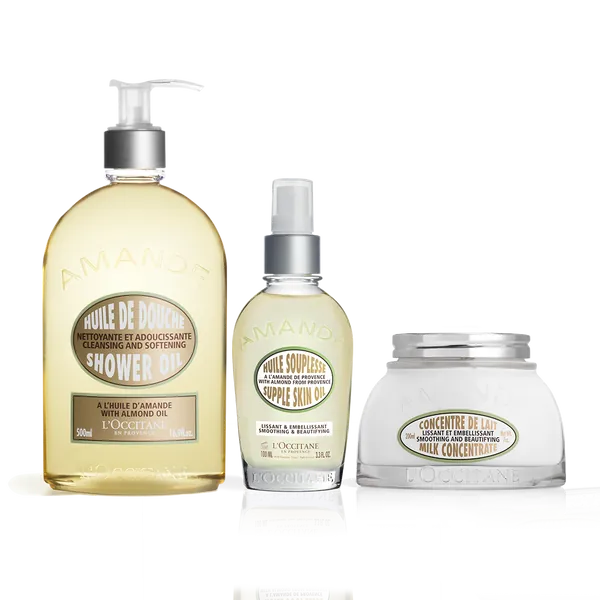 Almond Body Care Trio