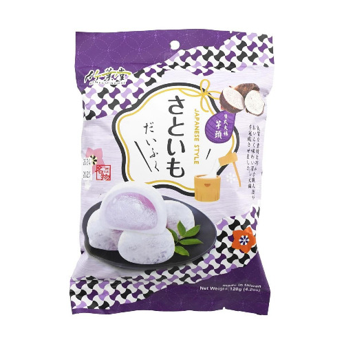 Red Ban Flavor Mochi 4.23 oz - Taro Flavor