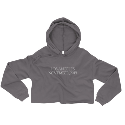 LA 2019 E CROP HOODIE