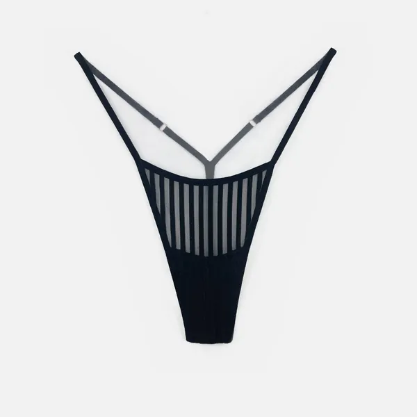 Vertigo Micro-G Thong Black - 3X / BLACK