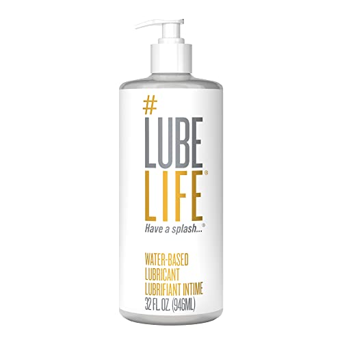 Throne Riley Lube Life Water Based Personal Lubricant for Men and
