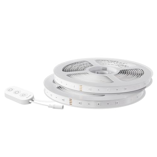 Govee RGB LED Strip Lights 10m, Smart WiFi App Control, Works with Alexa and Google Assistant, Music Sync Mode, for Home TV Party, 2 Rolls of 5m - 10M