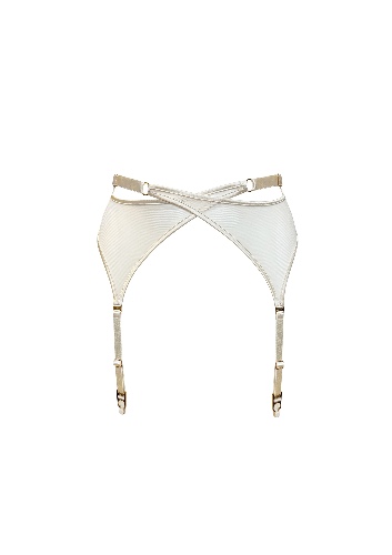 Signature Mesh Wrap Suspender | Cream / M | 3