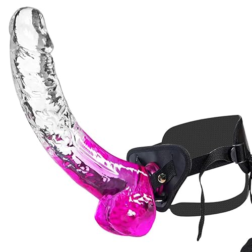 28cm realistischer Riesendildo mit verstellbarem Umschnallgurt Riesiger und breiter Dildo für Erwachsenenvergnügen,weibliche Masturbation und lesbisches Spiel Extra große Dildos,langer Dildo,XXL-Dildo - 28*4.6cm