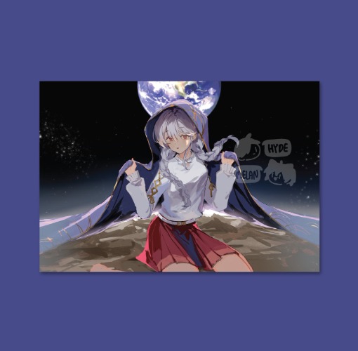 Lunar Eclipse 6x4 Mini Print — Hideaway Melon