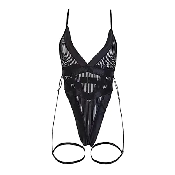 Sexy Women Lingerie Daddy See Through Strap Sexy Lingerie Jumpsuit Sexy Xmas Outfits for Women