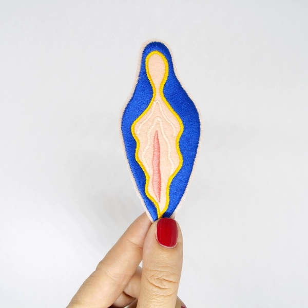 Virgin Mary embroidered sew on patch