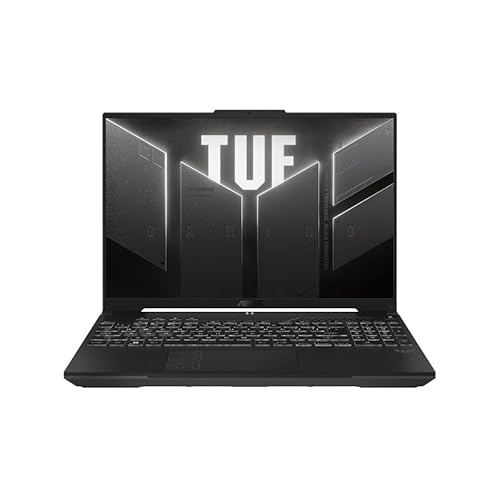ASUS TUF Gaming A16 Gaming Laptop, 16” FHD+ 16:10 165Hz Display, AMD Ryzen™ 9 7940HX, NVIDIA® GeForce RTX™ 4060, 16GB DDR5, 512GB PCIe Gen4 SSD, Wi-Fi 6, Windows 11, FA607PV-AS93