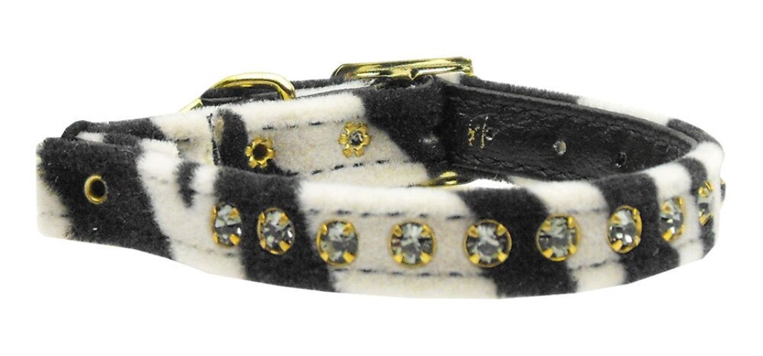 Cat Safety Collar, "Animal Print" - 10 / Zebra