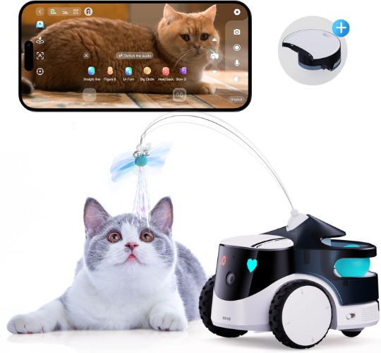 ROLA PetPal Robot Pet Companion - With Interactive Toys