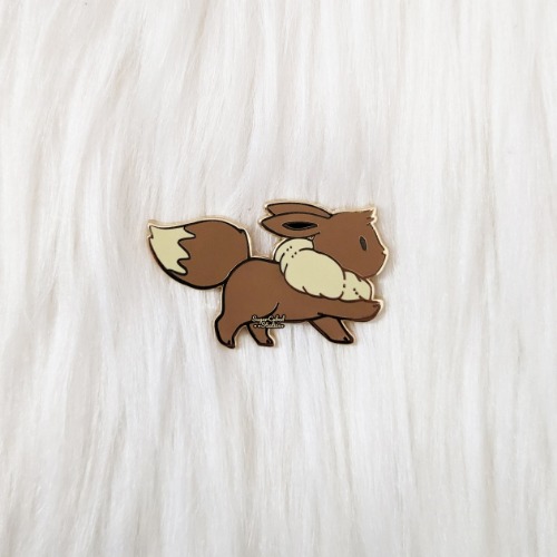 Marching Eeveelution, Pocket Monster Enamel Pin Collection - Eevee