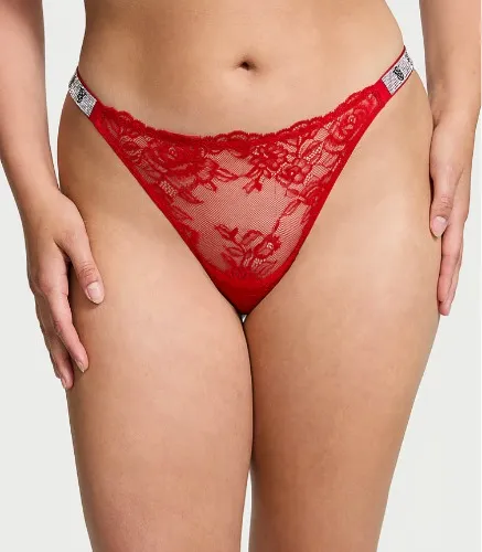 Red Lace VS Shine Strap