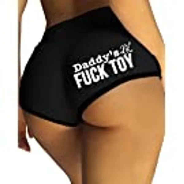 Womens Yoga Booty Shorts Sexy Printed Dance Sport Workout Hot Pants Plus Size Lounge Wear Briefs