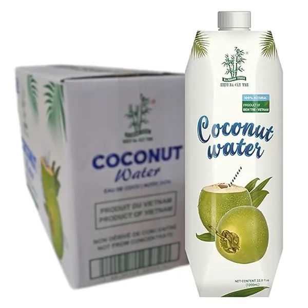 BAMBOO TREE - Kokoswasser- 12 X 1 LTR - Multipack - 1 LTR - 1 l (12er Pack)
