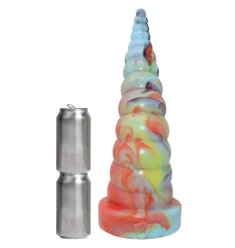 John Thomas® HORNY Platinum Silicone Dildo