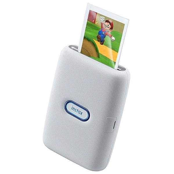 Fujifilm instax mini Link Special Edition Smartphone Printer, Bianco (Ash White)