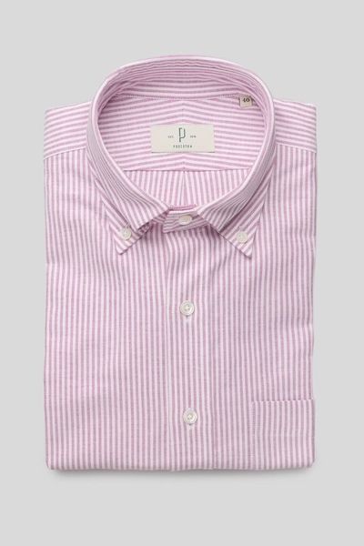 Purple Stripe OCBD Shirt