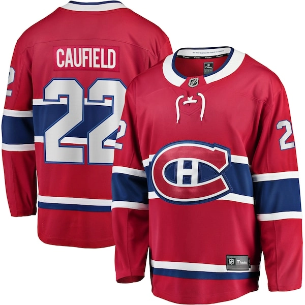 Cole Caufield Montreal Canadiens Fanatics Home Premier Breakaway Player - Jersey - Red