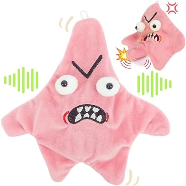Thrashing Angry Star Plush