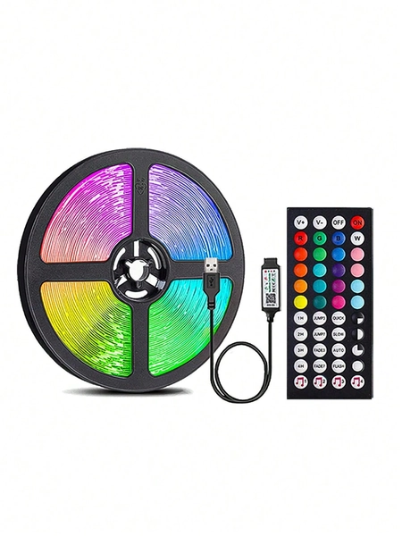 Colorful LED stripe light