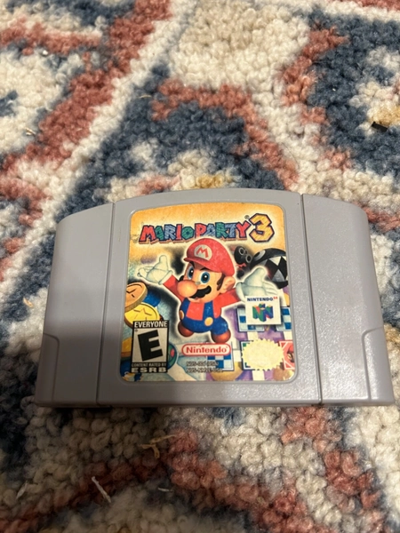Mario Party 3 (Nintendo 64, N64, 2001) Authentic Tested Working Cartridge
