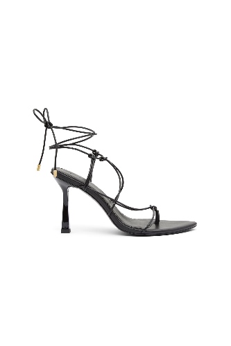 Saffron Strappy Heel | BLACK / 36