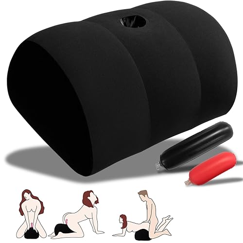 Dildo Mount Dildo Pillow Sex Position Pillow for Adults Sex Furniture Sex Toys for Women Dildo Chair Sex Toy Mount Couples Women - Black